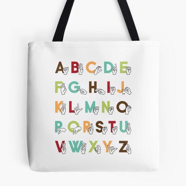 Item preview, Sign Language ASL Alphabet - Forest Woodland designed and sold by Debi Chambers.