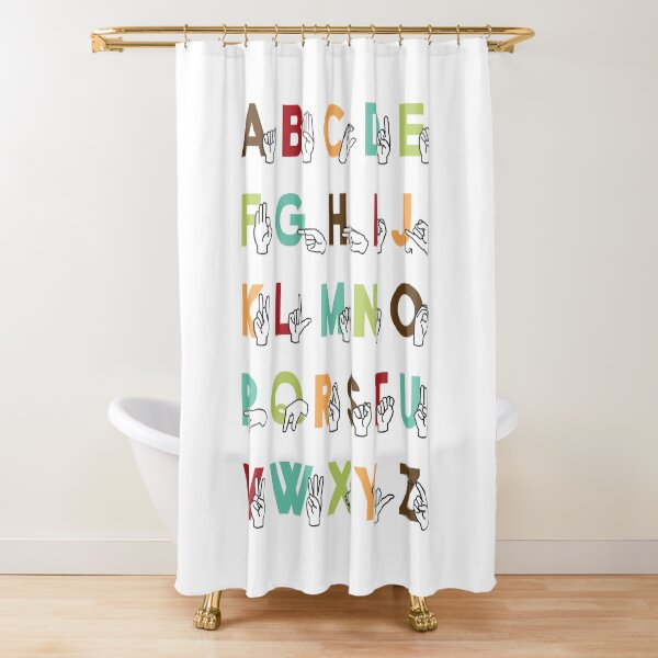 Item preview, Sign Language ASL Alphabet - Forest Woodland designed and sold by Debi Chambers.