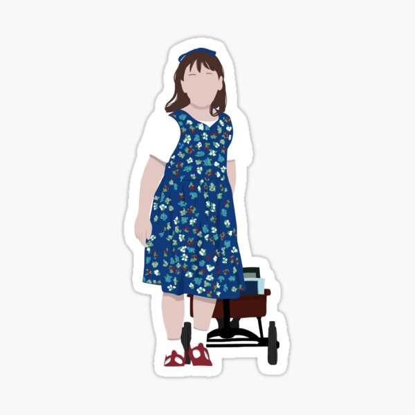 Matilda wagon Sticker