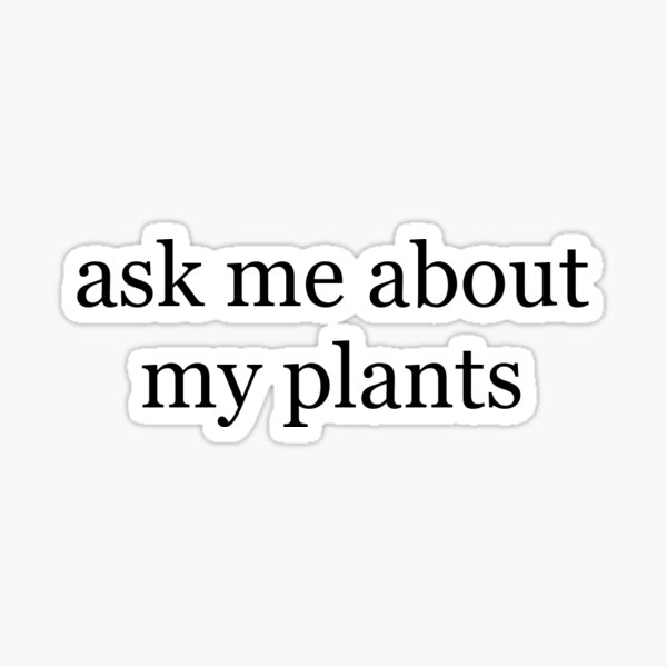 maman de plante Sticker