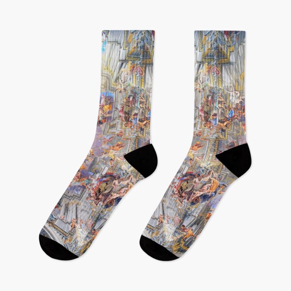 Item preview, Baroque Pastel Ceiling Magic designed and sold by classicartshop.