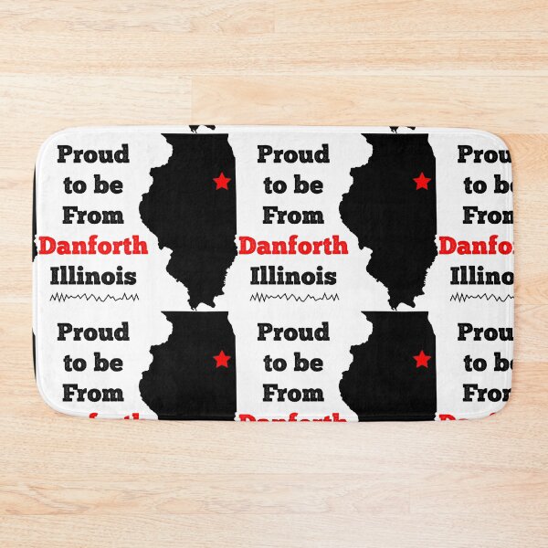 Item preview, Danforth Illinois Pride Design designed and sold by GeographerDude.