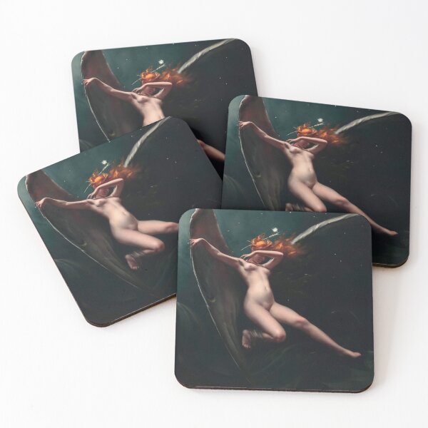Item preview, Fairy Under Starry Skies by Luis Ricardo Falero 1885 designed and sold by immortalpeaches.