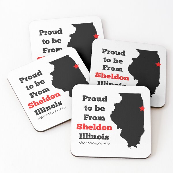 Item preview, Sheldon Illinois Pride Design designed and sold by GeographerDude.