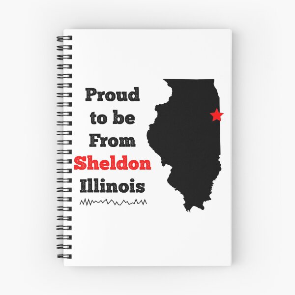 Item preview, Sheldon Illinois Pride Design designed and sold by GeographerDude.
