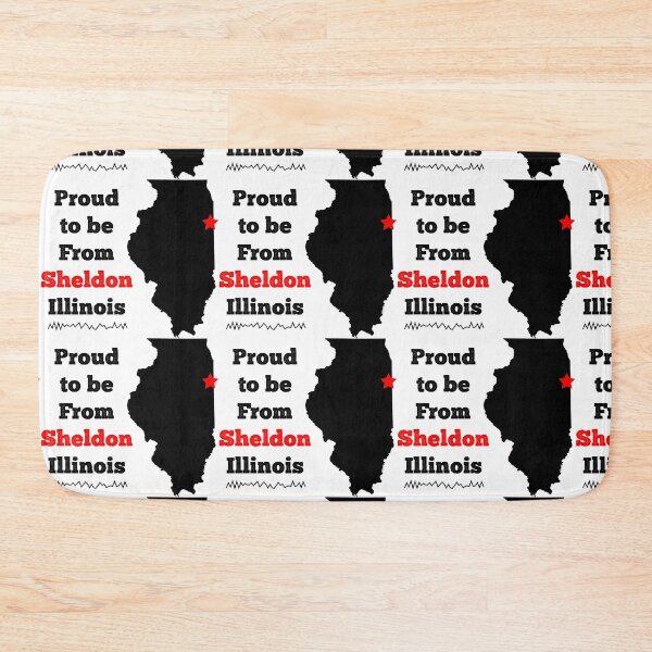 Item preview, Sheldon Illinois Pride Design designed and sold by GeographerDude.
