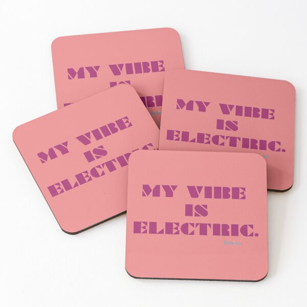 Item preview, My vibe is electric. Attitude t shirt quotes. designed and sold by Bohimo.