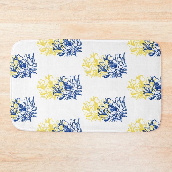 Item preview, Night Blooming Cereus Blue and Yellow designed and sold by Handwritten Aloha.