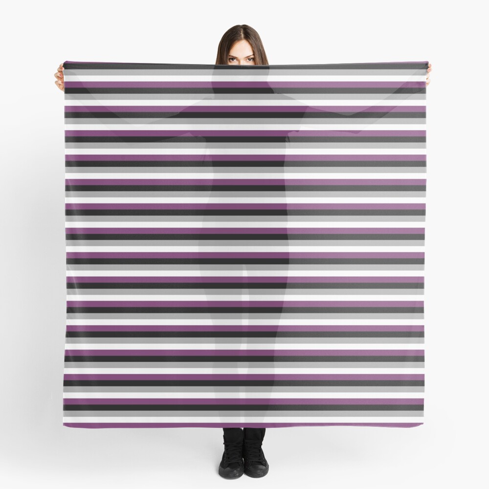 Asexual Flag Scarf