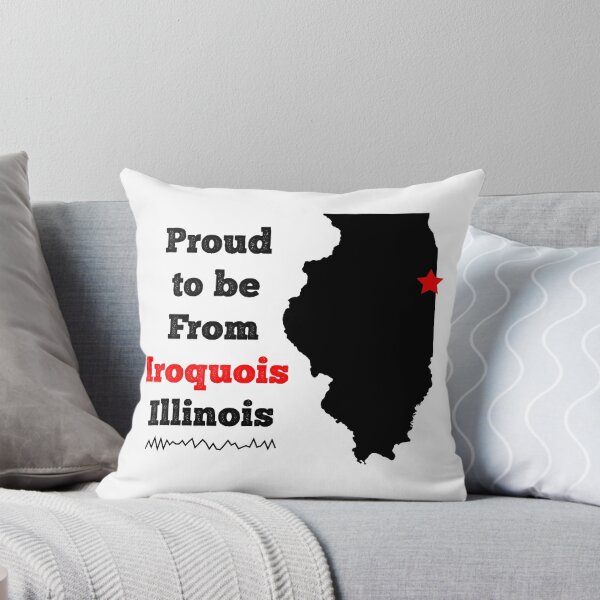 Item preview, Iroquois Illinois Pride Design designed and sold by GeographerDude.