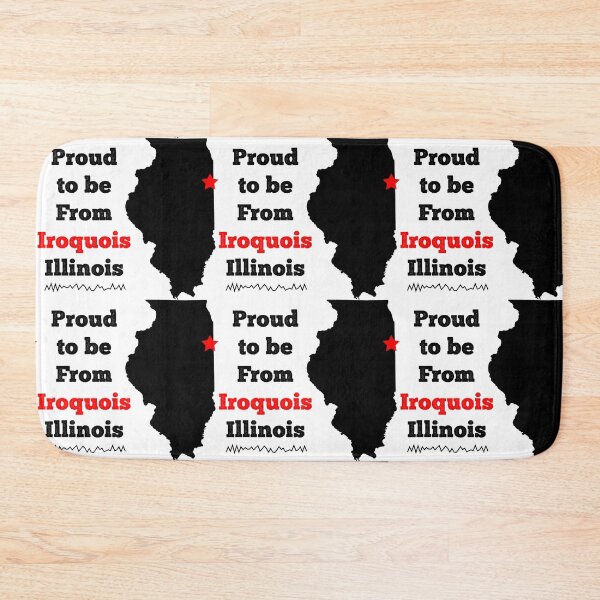 Item preview, Iroquois Illinois Pride Design designed and sold by GeographerDude.
