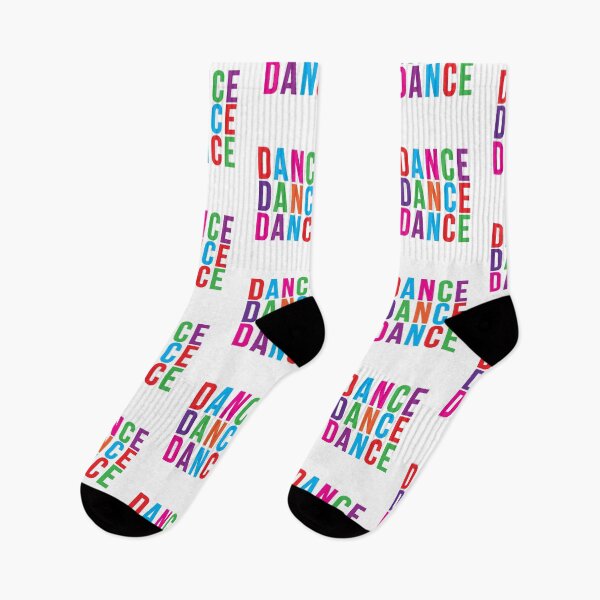 Item preview, DANCE DANCE DANCE Fun Ballet Jazz Tap Yoga Music Exercise Rainbow Colorful designed and sold by aqualiontees.