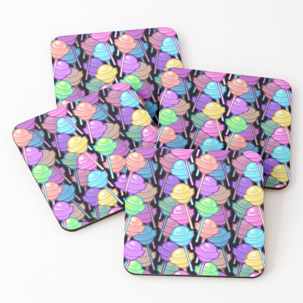 Item preview, Lolipops - BLACK designed and sold by Penelope Barbalios.