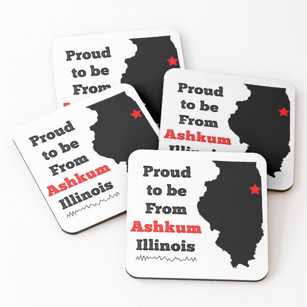 Item preview, Ashkum Illinois Pride Design designed and sold by GeographerDude.