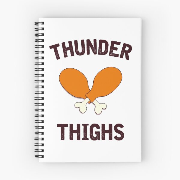 Item preview, Thunder Thighs, Funny Turkey Day Holiday designed and sold by Space Fox.