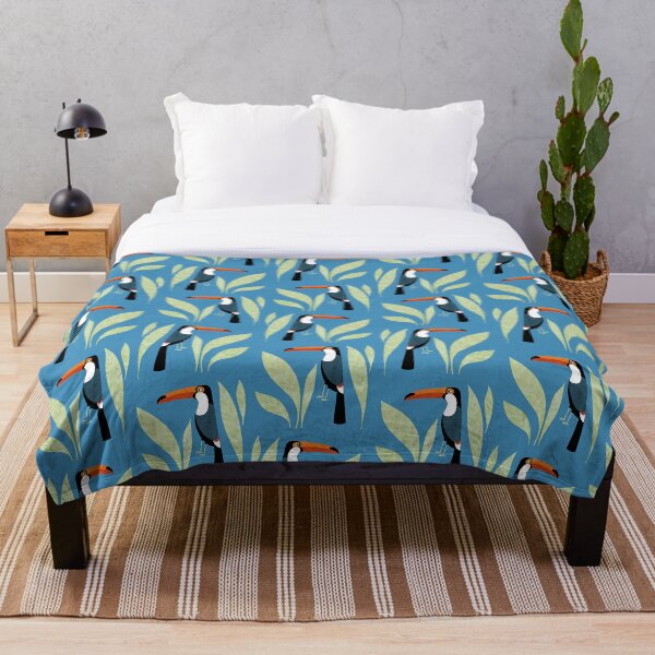 Toucan Throw Blanket