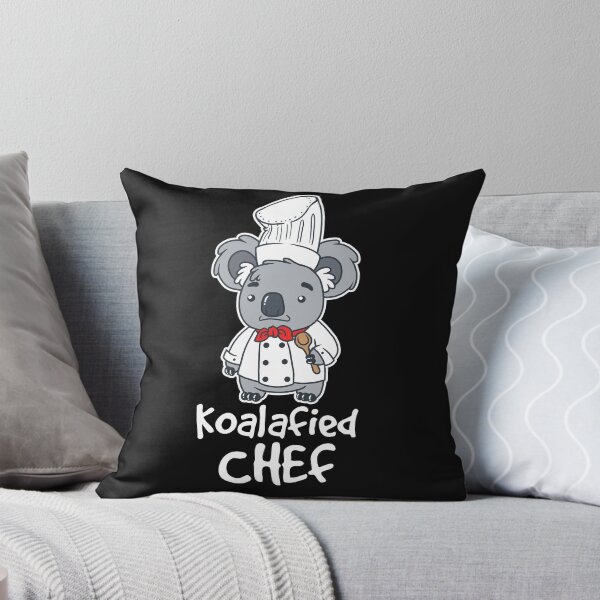 Aperçu de l'œuvre Animal Chef Koalafied Bébé Ours Alimentaire Enfants Tees Mignon créée et vendue par FHDesign.