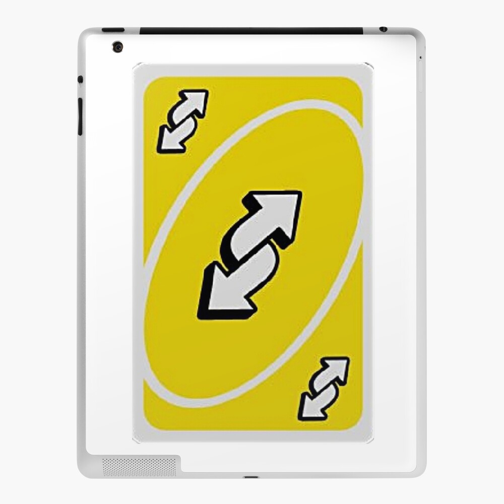 Funny No U Uno Reverse Card Meme | iPad Case & Skin