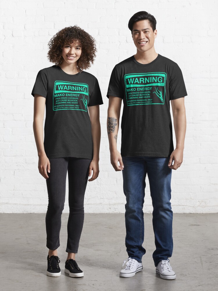 Thumbnail 1 of 7, Essential T-Shirt, Warning: Mako Energy designed and sold by merimeaux.