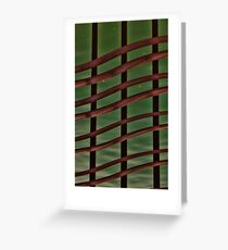 Fences Greeting Card
