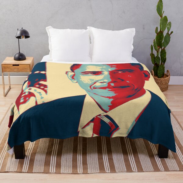 Aperçu de l'œuvre Popart Barack Obama créée et vendue par PM-Artistic.