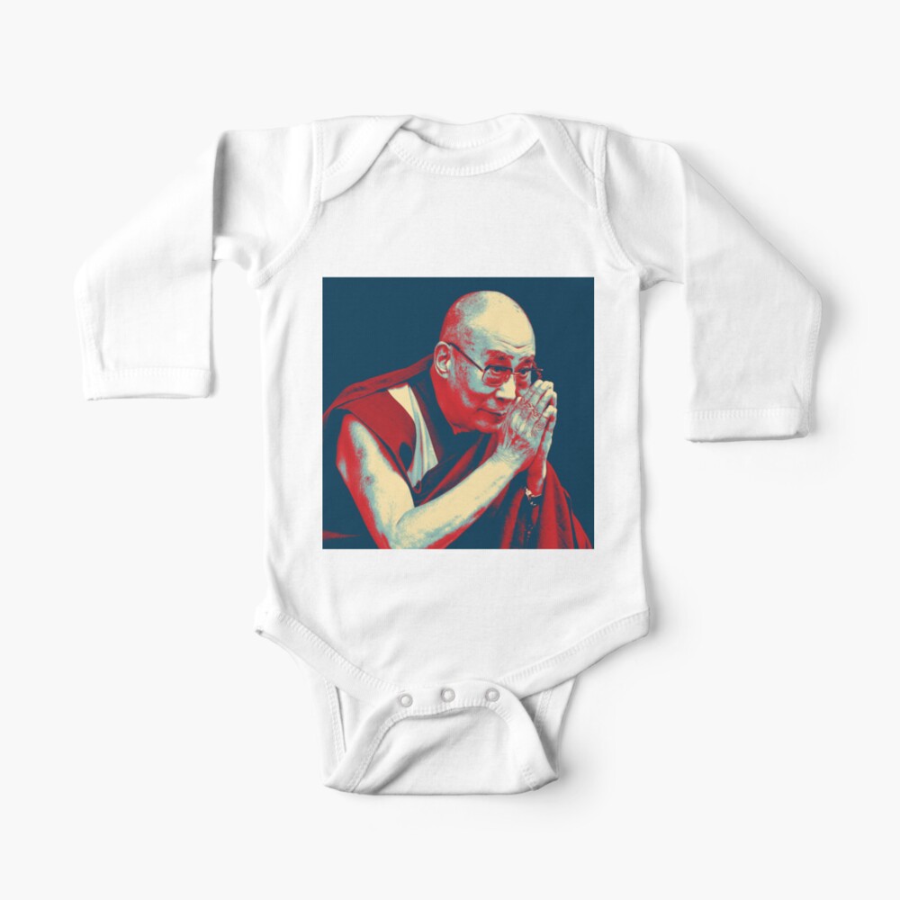Popart Dalai Lama Baby One Piece By Pm Artistic Redbubble Popart Dalai Lama Baby One Piece By Pm Artistic Redbubble