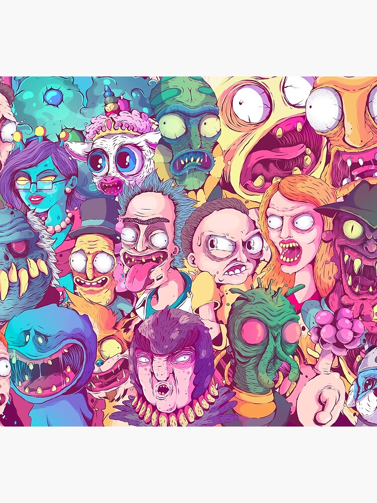 Rick and Morty - Interdimentional Doodle by fernandonunes