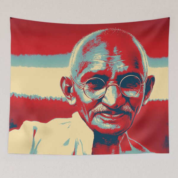 Item preview, Popart Mahatma Gandhi designed and sold by PM-Artistic.