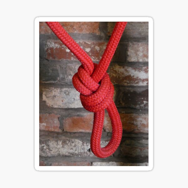 Knotty Knot Sticker