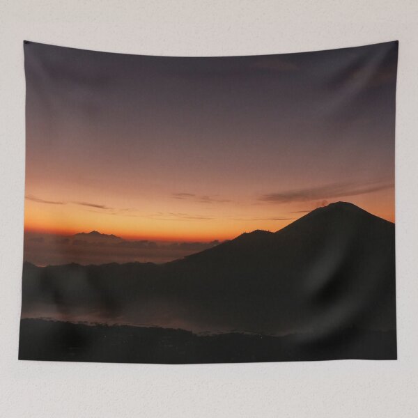 Item preview, Early Morning Sunrise Over a Volcano designed and sold by Sophiestevenz.