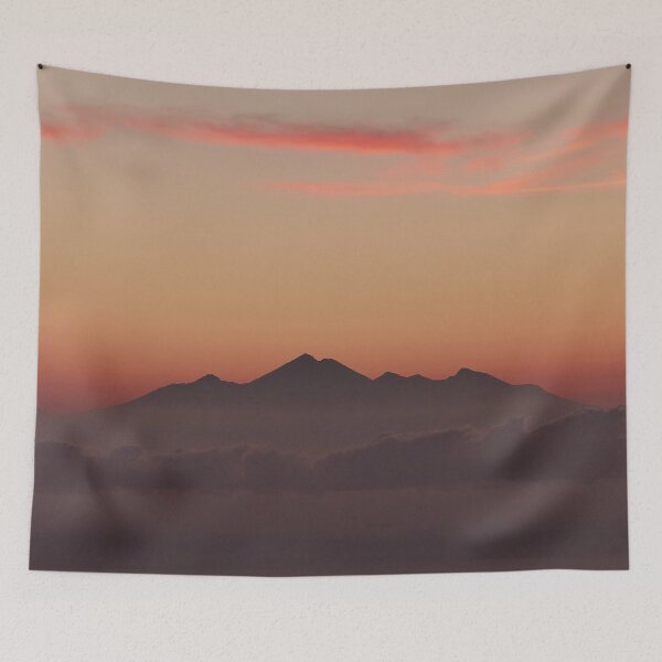 Item preview, Pink Sunrise Over A Mountain designed and sold by Sophiestevenz.