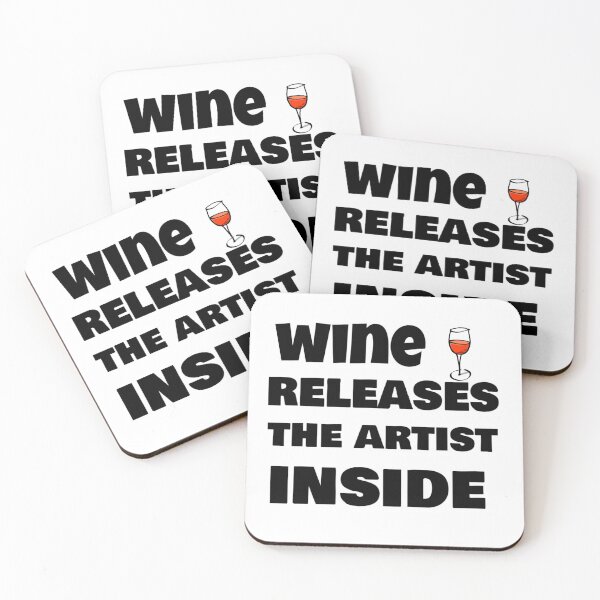 Item preview, Wine releases the artist inside 2 red designed and sold by theartsycottage.