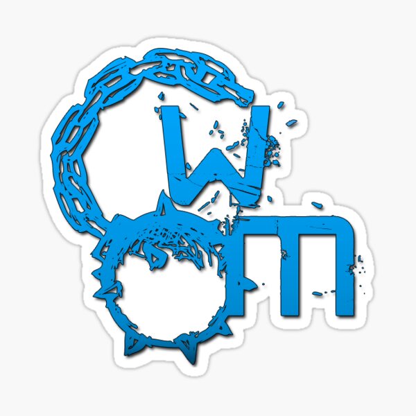 Discrete Logo Sticker