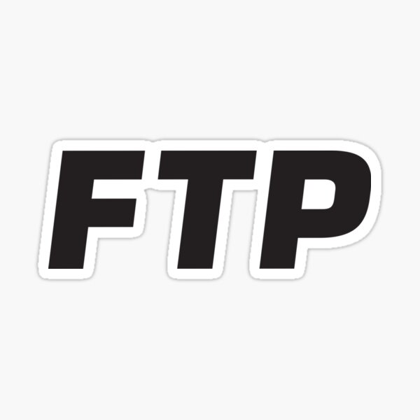 FTP Fuck The Population Suicideboys Sticker