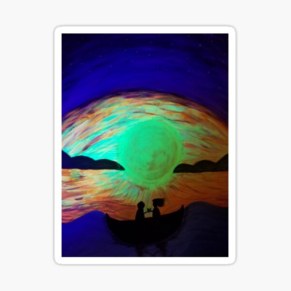 Item preview, Blacklight sunset designed and sold by GlitteryGirl.