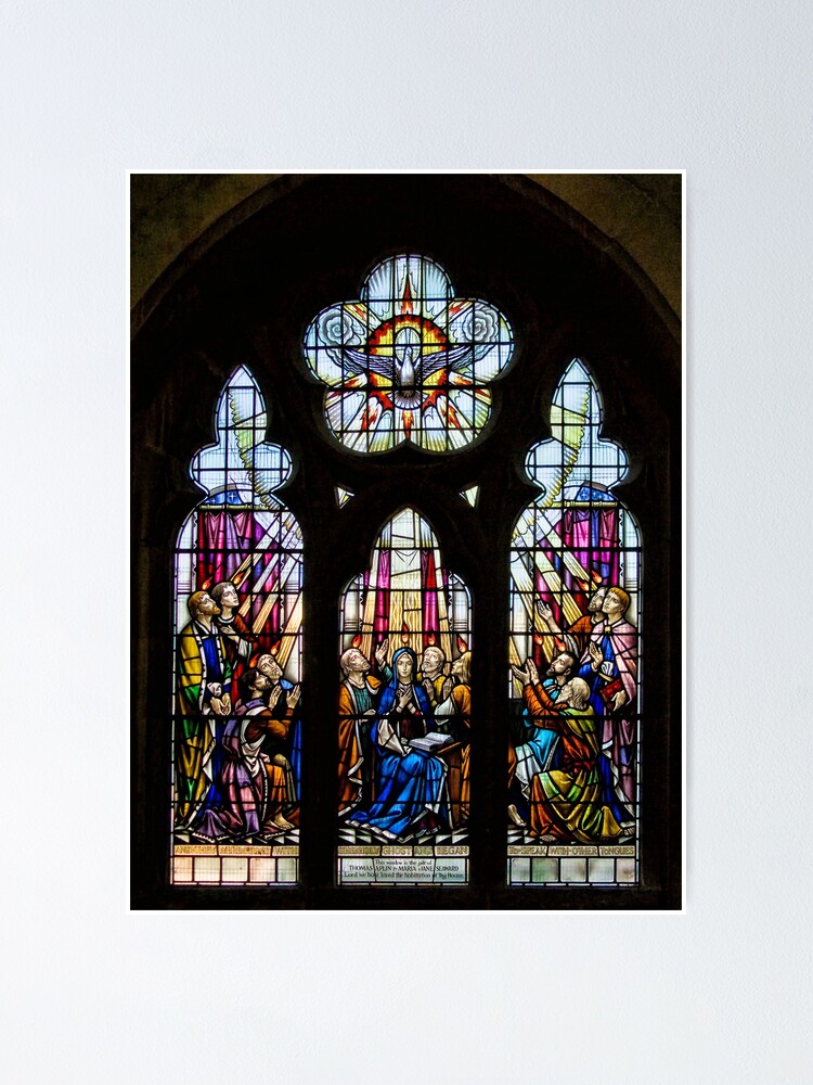 "The Church of St Michael Beer, Devon" Poster by Siska Redbubble