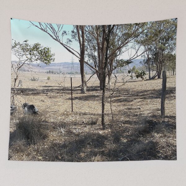 Item preview, Smoke in the distance from fires in the drought. Warwick QLD 2019 designed and sold by Albert.