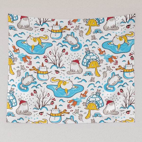 Item preview, Winter Cats designed and sold by LydiaLyd.