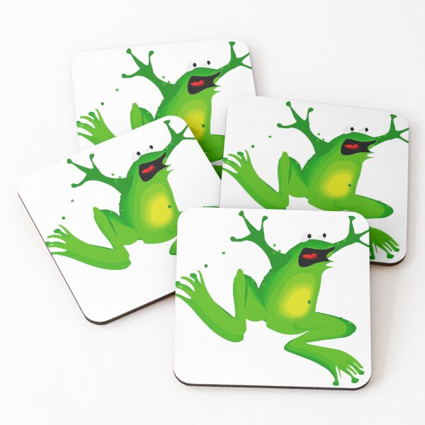 Item preview, funny jumping green frog  designed and sold by Animalhead.
