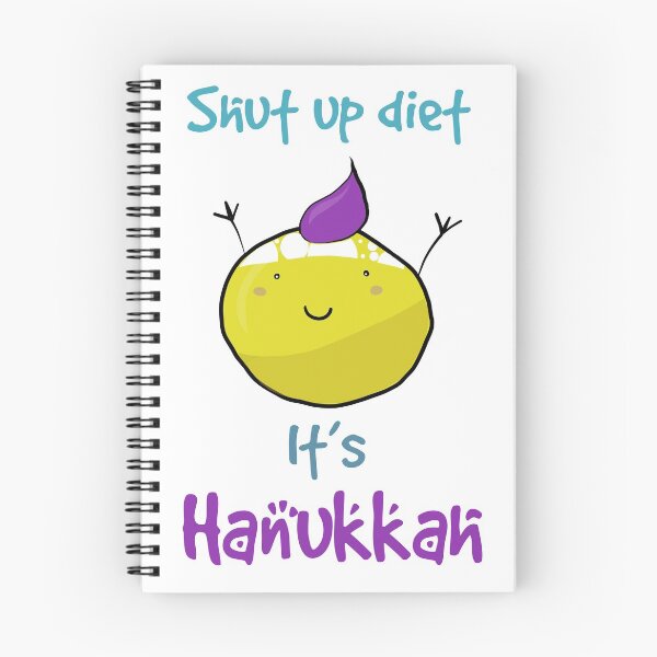 Item preview, Hanukkah cartoon funny character donut Sufganiyah designed and sold by MintSniffArt.