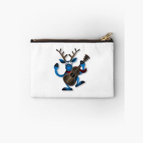 Item preview, dancing reindeer playing guitar designed and sold by Animalhead.
