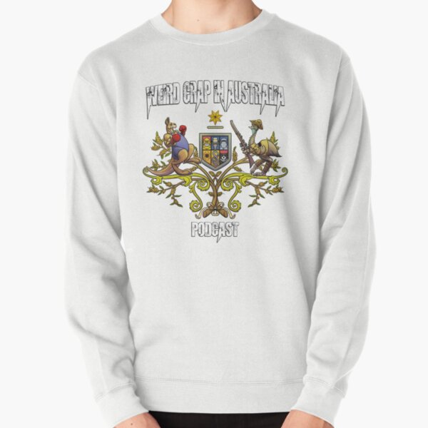 Item preview, Weird Crap in Australia - Coat of arms (White Text) designed and sold by WeirdCrapinAus.