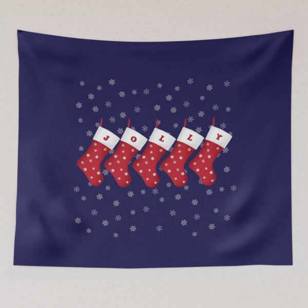 Item preview, Jolly Festive Christmas Stockings design designed and sold by GetItGiftIt.