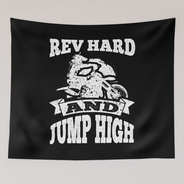 Item preview, Dirt Bike Rev Hard and Jump High designed and sold by LarkDesigns.