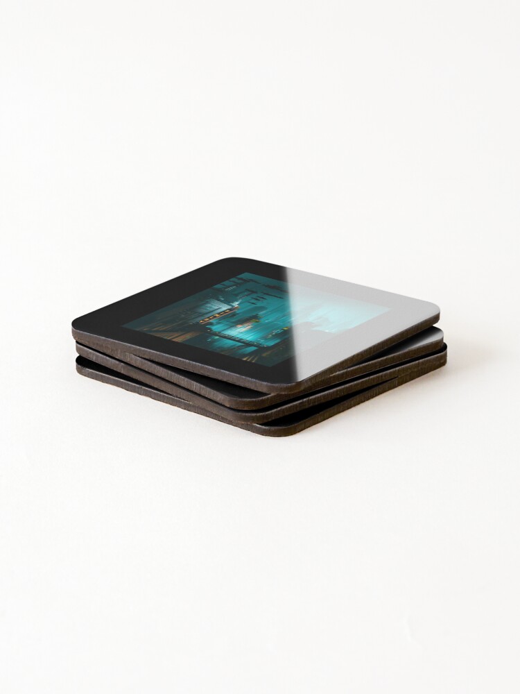 Thumbnail 4 of 5, Coasters (Set of 4), BioShock - Rapture designed and sold by dlab0205.