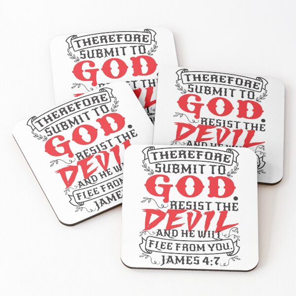 Item preview, James 4:7 designed and sold by plushism.