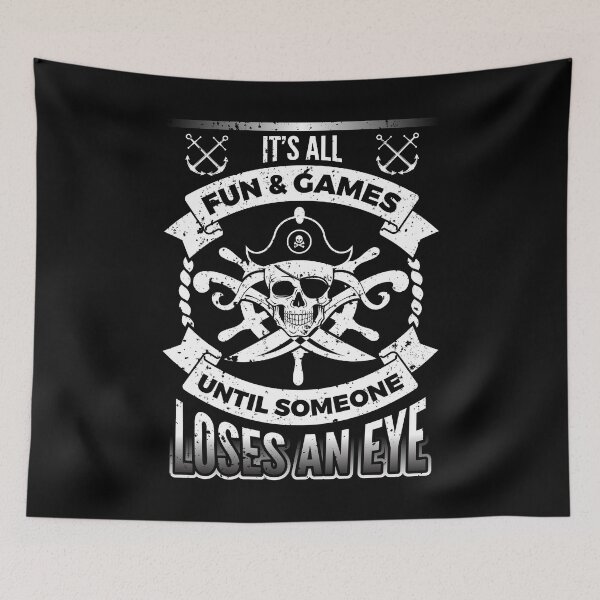 Item preview, Pirate Fun and Games Funny Pirates Buccaneer designed and sold by LarkDesigns.