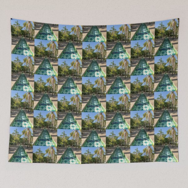 Item preview, A Modern Take on Traditional Azulejos - Parque das Nacoes Reflecting Pool in Lisbon Portugal designed and sold by Georgia Mizuleva.