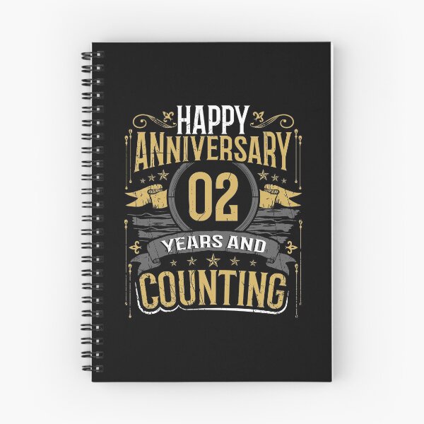Item preview, Happy Anniversary Gift 2 Years and Counting  designed and sold by LarkDesigns.