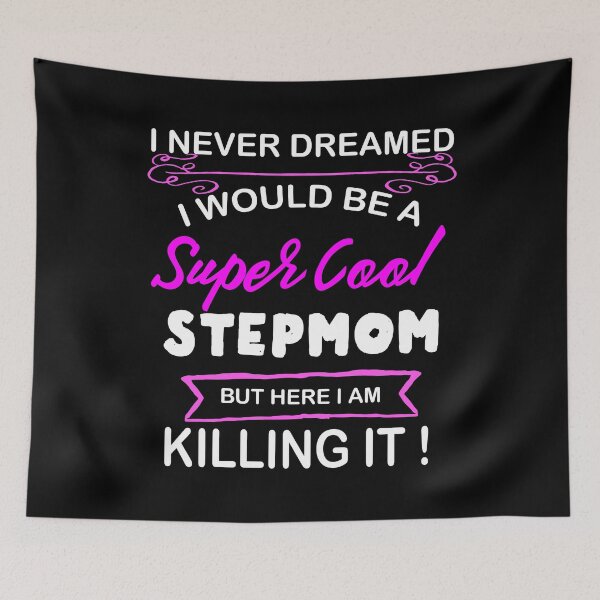 Item preview, Stepmother Gift Super Cool Stepmom Hot Pink designed and sold by LarkDesigns.